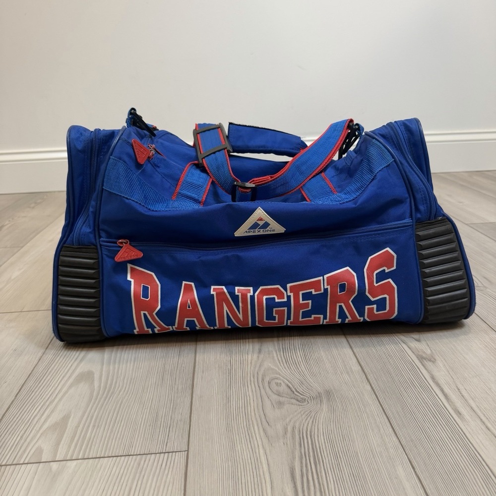 New‎ York Rangers Apex One Duffel Bag Vintage Logo NHL 90s Nylon